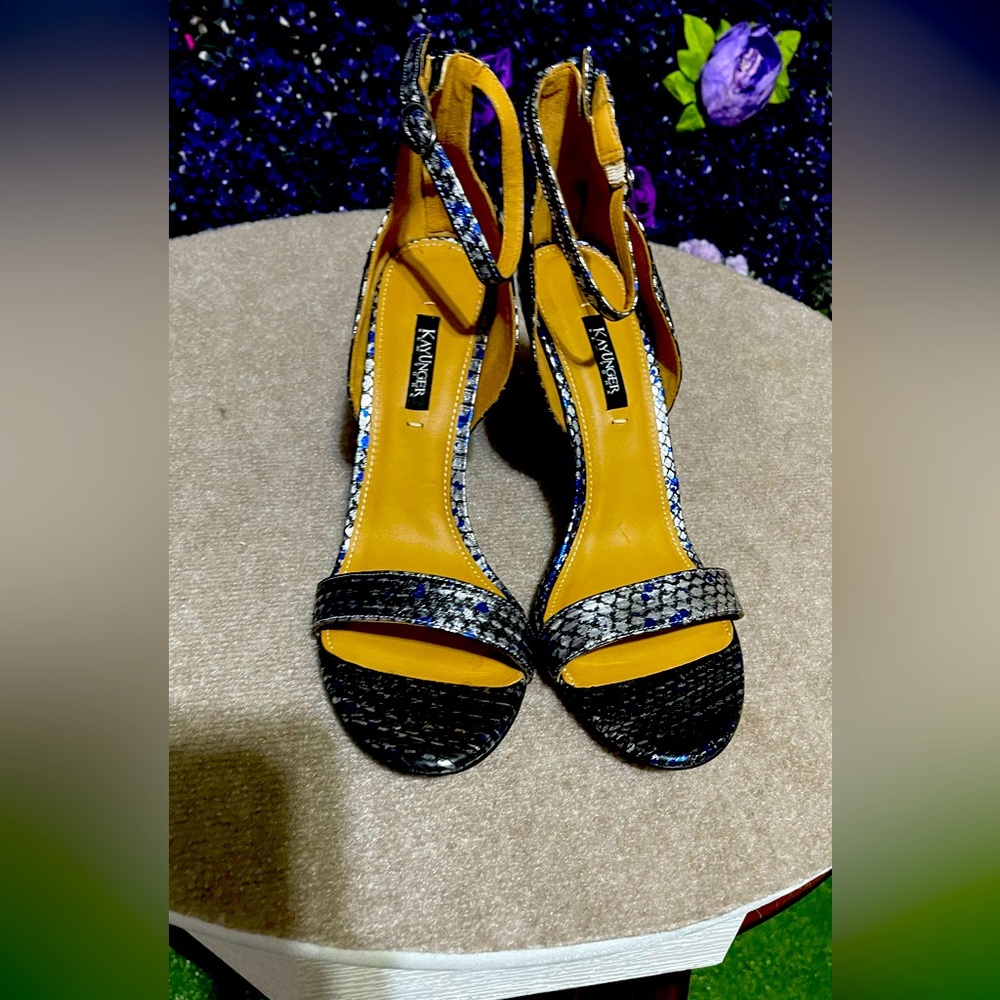 New Kay Unger evening heel sandals